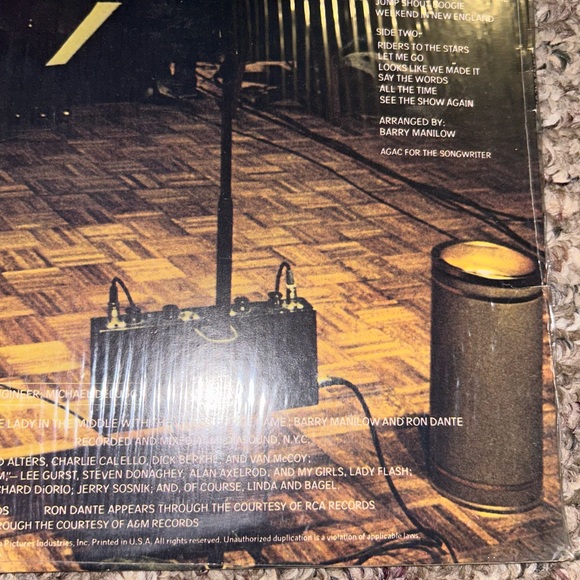 **6/$20** Barry Manilow This One’s For You Vinyl LP 1976 Arista AL 4090 - Picture 9 of 16